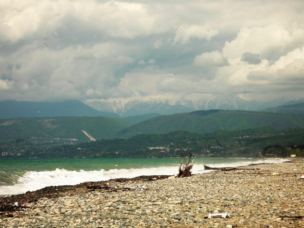 абхазия гудаута море