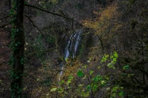 Ореховский водопад на закате