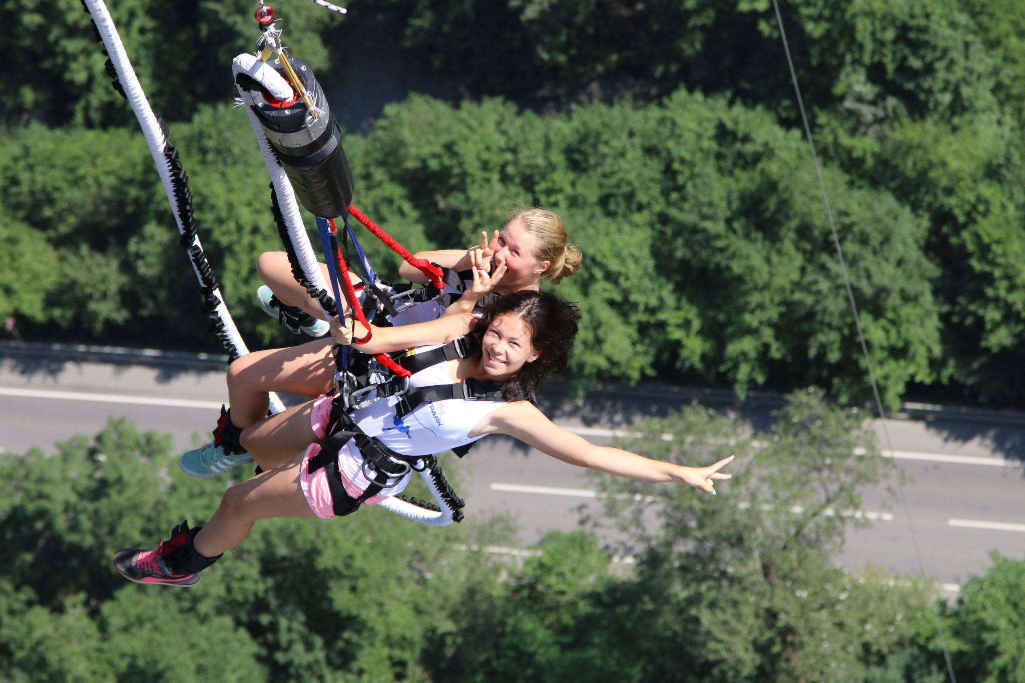 Zipline дети Скайпарк